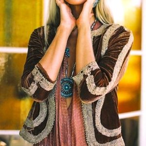 Chasing Unicorns California Sunset cropped jacket